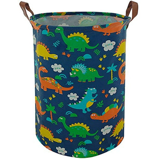 Storage Bins Canvas Fabric Collapsible Containers Gift Baskets For Dirty Clothes 